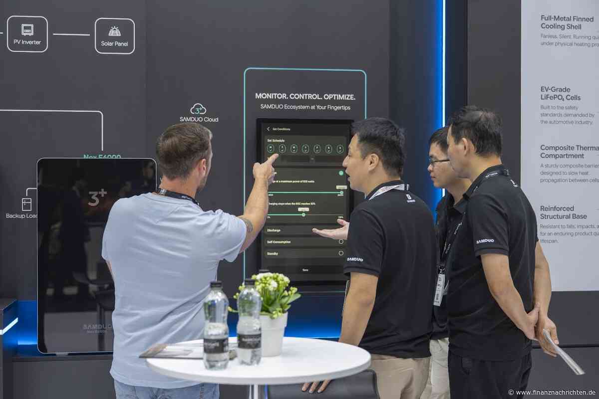 Samduo Energy Technologies B.V.: Energiespeicherung für Privathaushalte neu gedacht und an den Bedürfnissen der Nutzer ausgerichtet: SAMDUO auf der Solar & Storage Live UK