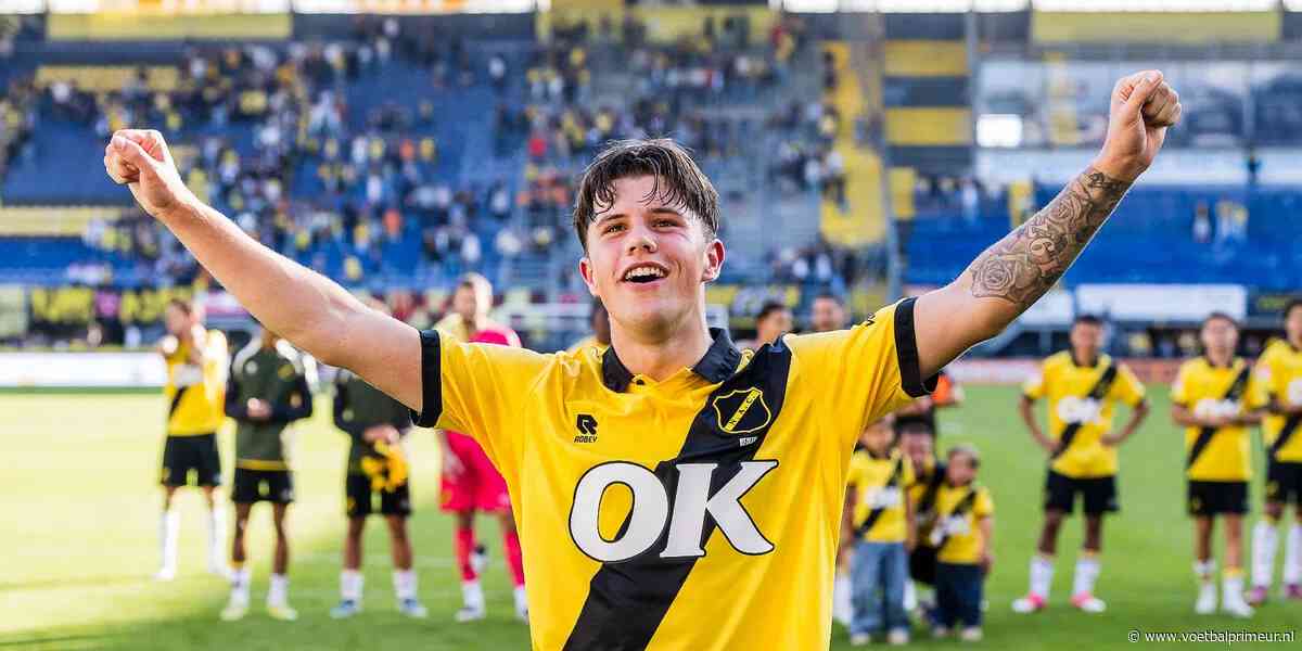 NAC-parel scoort onder toeziend oog van Nigel de Jong: 'Goals maken mij blij'