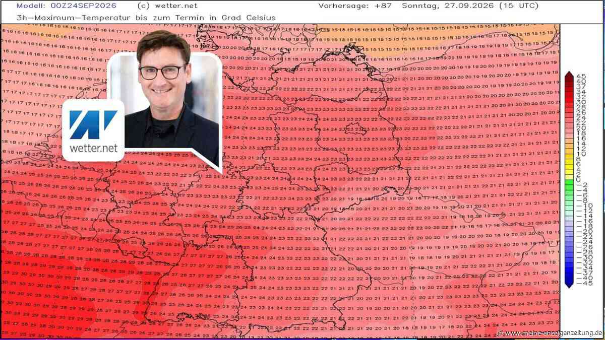 Altweibersommer dreht komplett auf, Sommer kehrt zurück – an einem Tag wird es besonders warm
