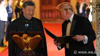 Xi stellt Trump bei Staatsbankett bloß – während der von „großartiger“ Freundschaft schwärmt