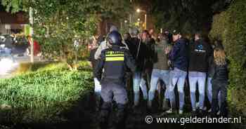 Tien verdachten opgepakt na azc-protest in Kesteren, van wie één minderjarig