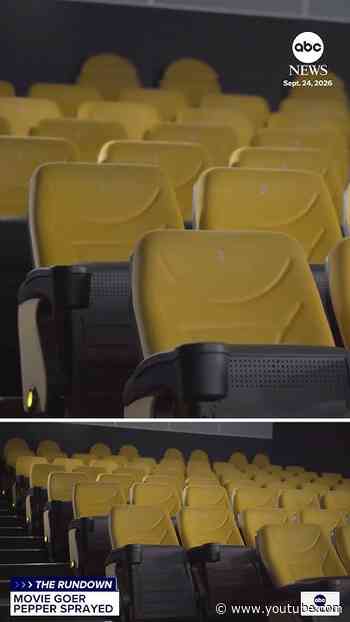 Man arrested for allegedly pepper-spraying moviegoer over cellphone use