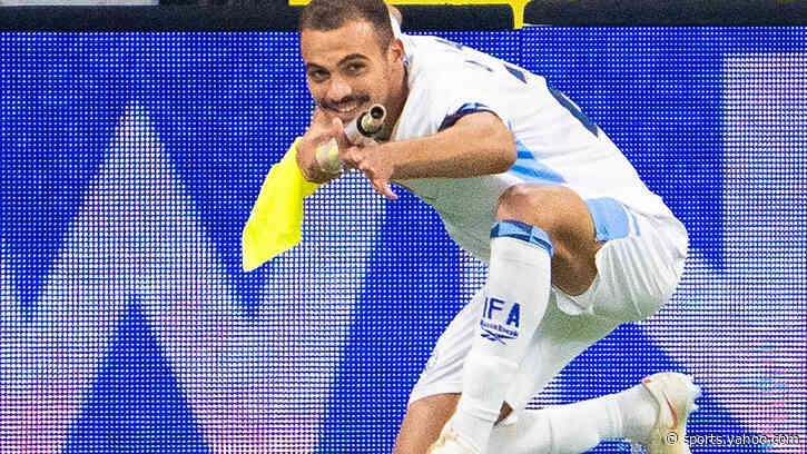 Israel striker sent off for ‘gun celebration’ in Nations League defeat to Austria