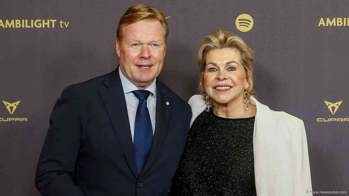 Ronald Koeman bedankt voor massale steun na overlijden van vrouw Bartina