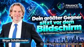 Dein größter Gegner sitzt vor dem Bildschirm - wie Du Emotionen aus Deinem Trading eliminierst - Livestream von der Finance 26 in Frankfurt heute um 12:00 Uhr