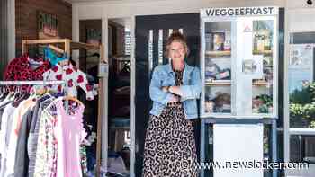 Mariëlle (46) kreeg klacht over haar weggeefkast: ’Ik moet nu een vergunning aanvragen’