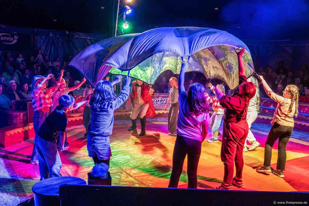 Vom Schulkind zum Zirkus-Star: In Wiederau heißt es Manege frei