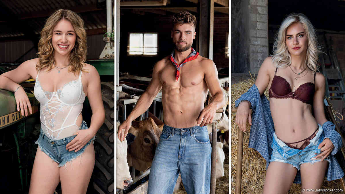 Sexy boerinnen en boeren geven zich bloot voor beruchte kalender: ’Zo veel passie en liefde voor het werk, dat wil ik ook graag’