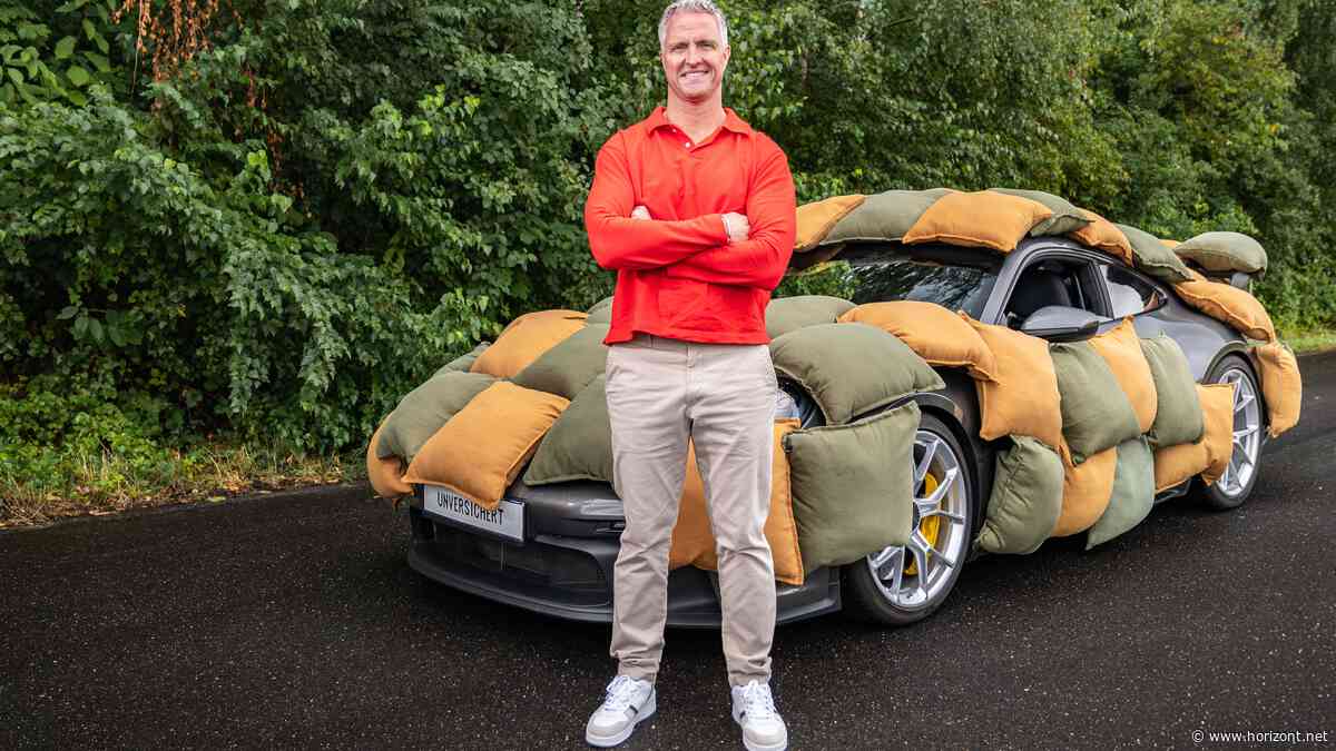 Neue Partnerschaft: Ralf Schumacher fährt für den HDI vor und veralbert WirkaufendeinAuto.de