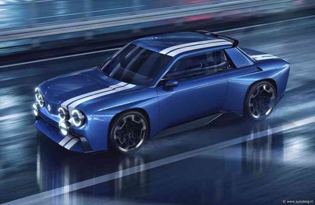 Knappe Renault 8 Gordini Concept moet ook heerlijk rijden!
