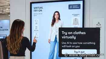Try before you buy! Tesco is testing virtual tech that lets you see what F&F clothes look like on you