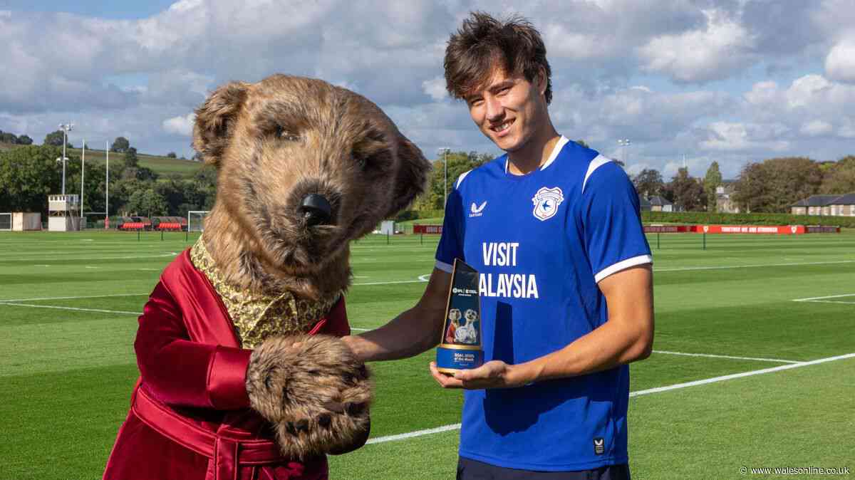 Cardiff City's Rubin Colwill scoops new award for special Wrexham moment
