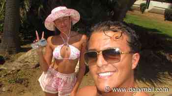 Venezuela Fury, 16, slips into a pink Dior bikini and matching sunhat as she shares holiday pictures with husband Noah Price, 19, after quitting I'm A Celebrity spin-off 'due to illness'