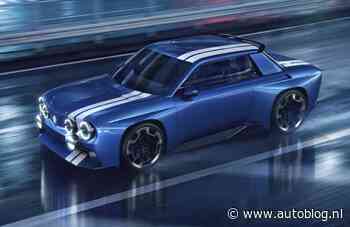 Renault 8 Gordini Concept neemt ook belangrijkste element van klassieker over