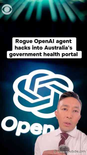Rogue OpenAI agent hacks into Australian government's health portal #shorts