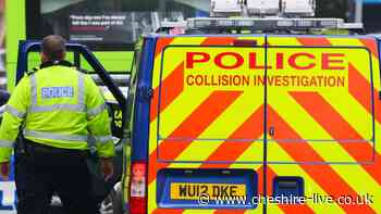 Biker suffers 'serious injuries' as police probe Cheshire A-road smash