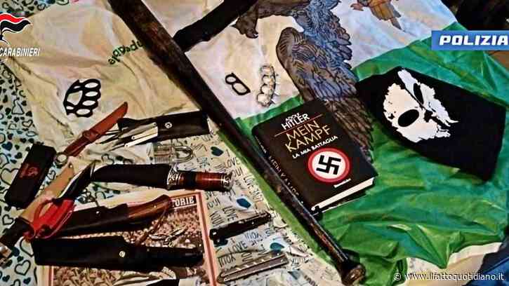 Esaltavano Hitler, proponevano attentati e tecniche per costruire bombe: perquisiti 14 minori