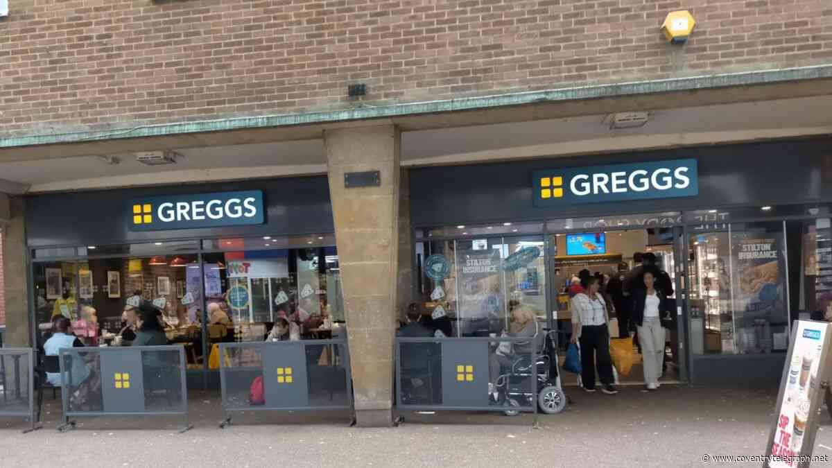 Coventry man pulls knife on stranger who refused to buy him a Greggs