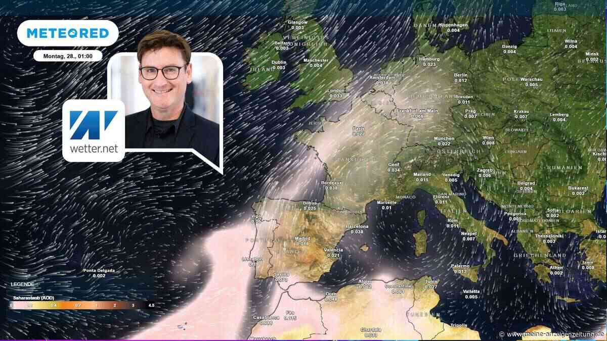 Staubwolke erreicht in Kürze Deutschland – und der Sommer klopft noch einmal an