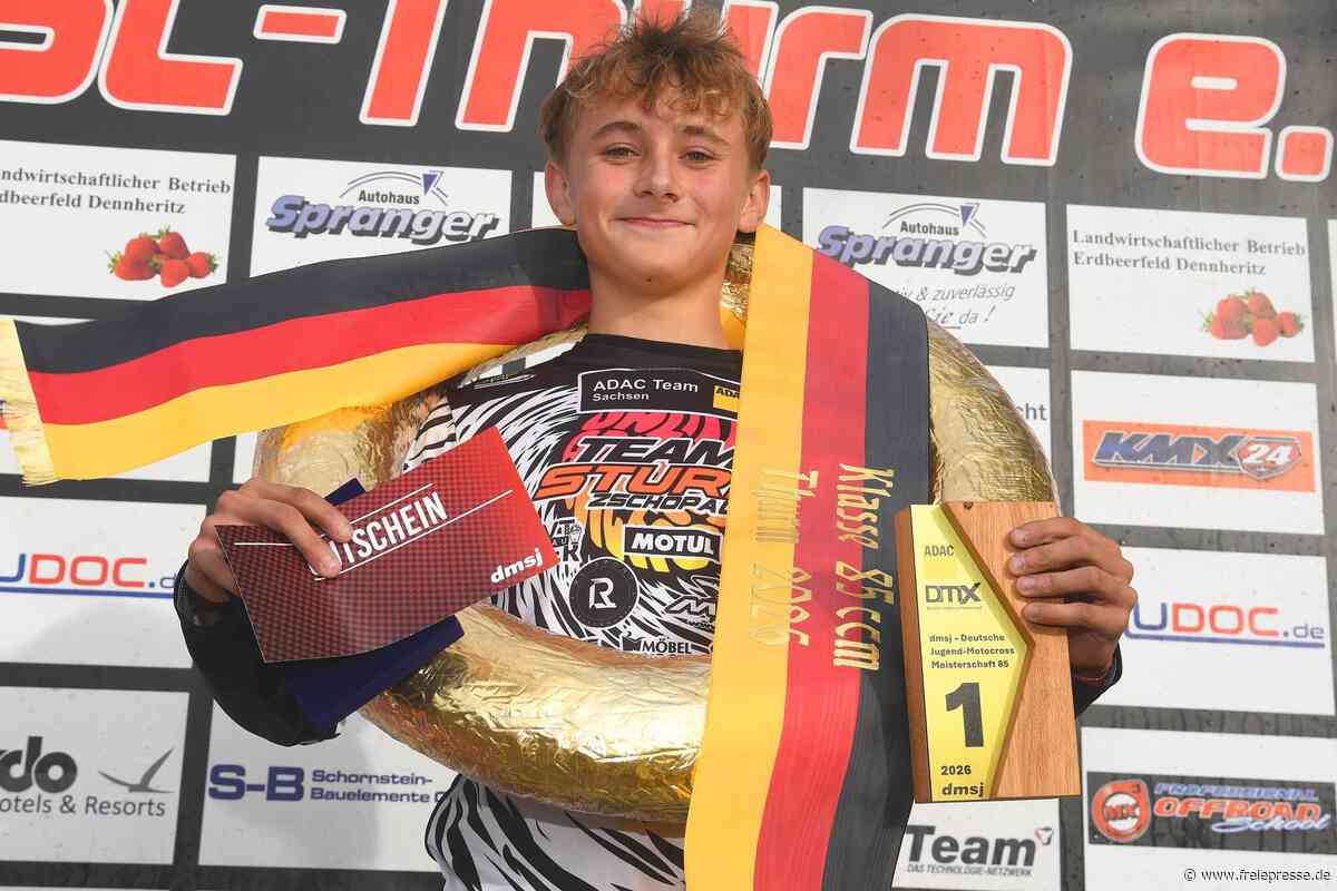 Motocross: Deutscher Jugend-Meistertitel geht ins Erzgebirge