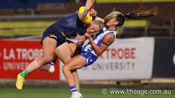 AFLW round seven: Injured Dees star left heartbroken on the bench as rampant Kangaroos make a statement