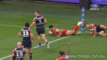 Isaako bags a double against the Roosters
