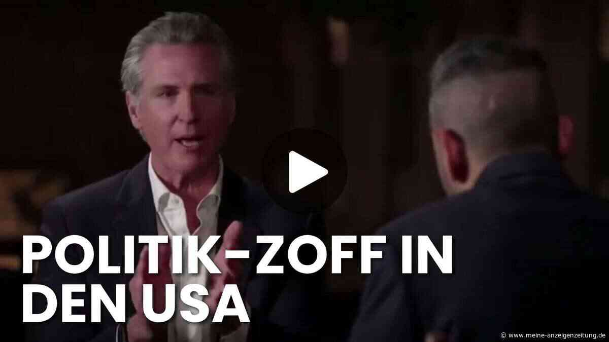 „Wie eine Abrissbirne!“ Demokraten-Gouverneur Newsom mit Frontal-Angriff auf Trump