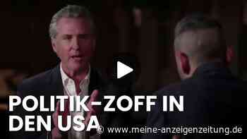 „Wie eine Abrissbirne!“ Demokraten-Gouverneur Newsom mit Frontal-Angriff auf Trump