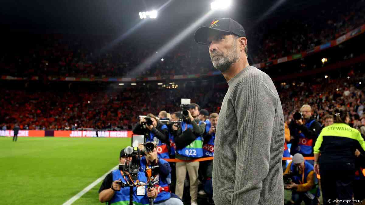 Klopp is ready to lead Germany to salvation, but he'll do things his way