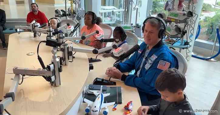 Children's Healthcare of Atlanta patients meet NASA astronaut to hear space stories