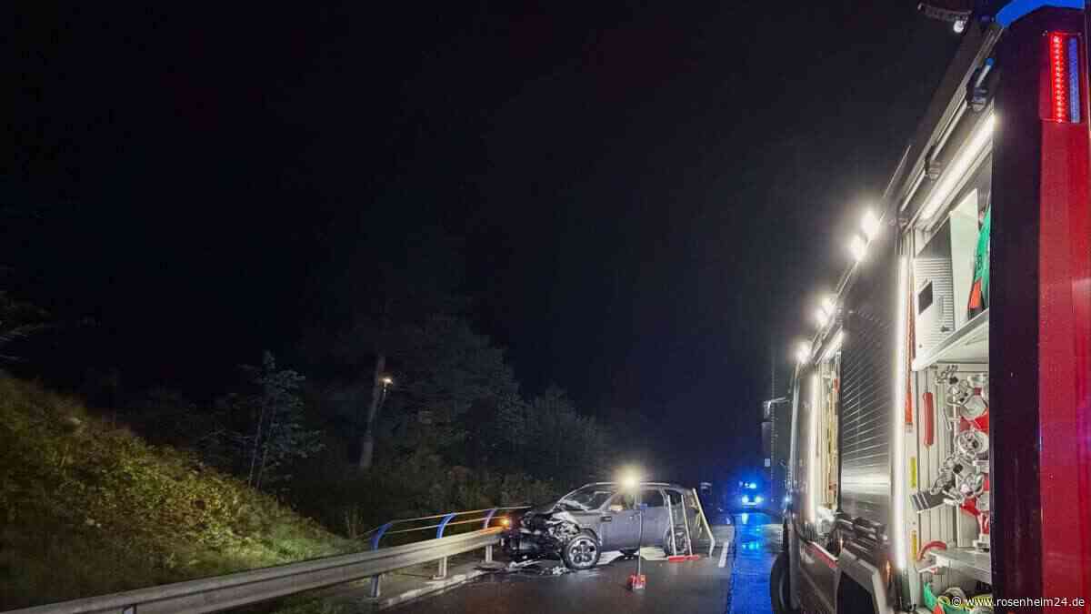 Frontalcrash auf Bundesstraße in Tirol: Betrunkener Deutscher verletzt