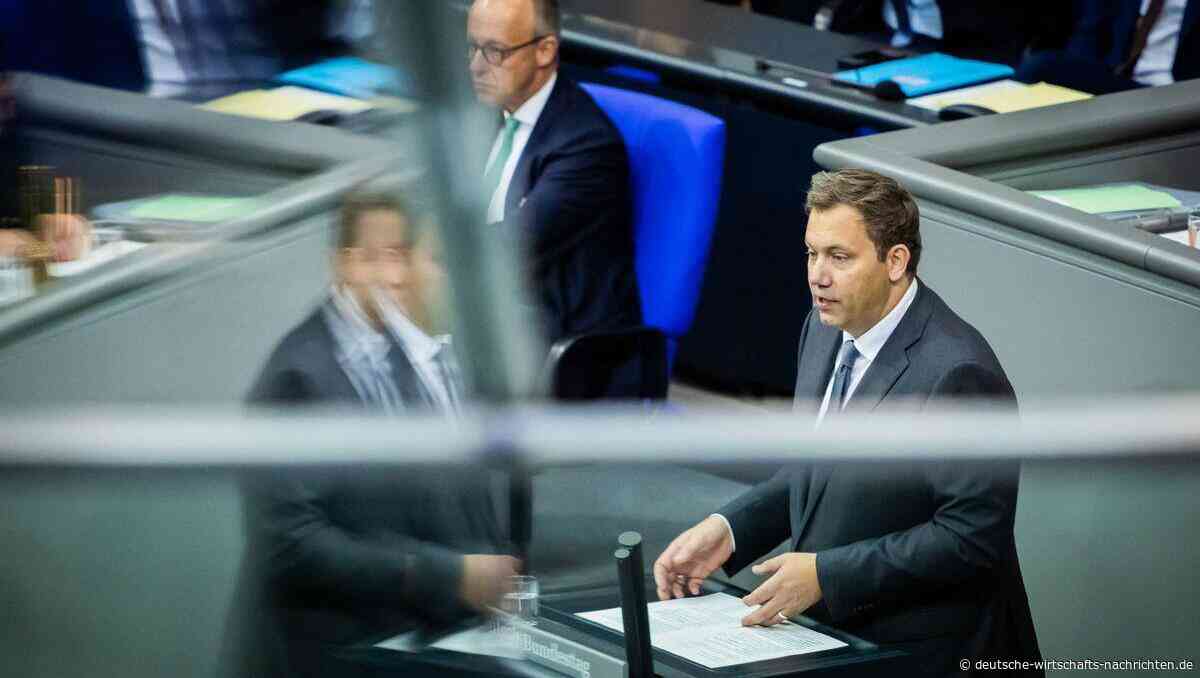 Frühe Vorsorge oder Klientelpolitik? Bundestag debattiert über Klingbeils Vorschlag zur Frühstartrente