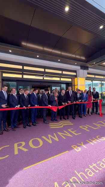 Crowne Plaza Manhattan is officially open in #TimesSquare! 🏨🌟 #NYC #NYCHotel #CrownePlaza