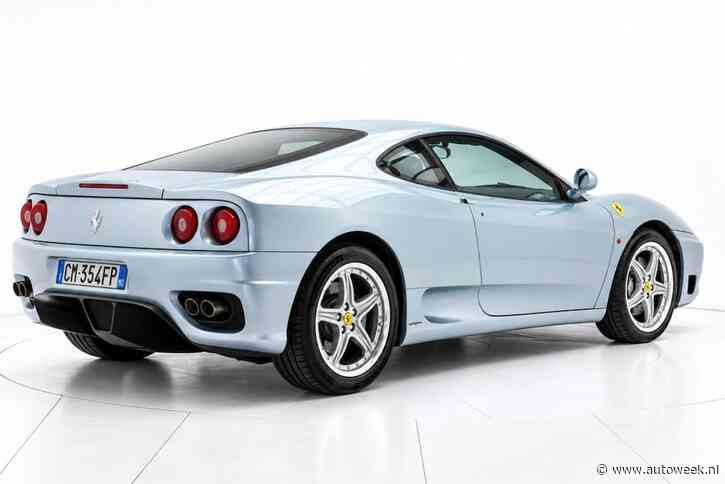 Unieke Ferrari 360 Modena van voormalig Ferrari-CEO staat te koop en kan van jou zijn