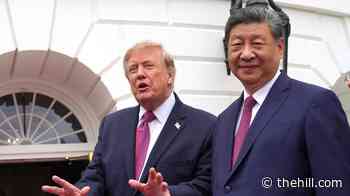 Trump shows Xi new White House helipad, Marine One