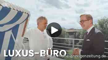 Amthor zeigte Luxus-Büro mit Strandkorb im ZDF – jetzt zerreißt das Netz seinen Auftritt