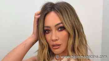 Hilary Duff's 'naked' lace dress has fans 'in a trance' in jaw-dropping new appearance