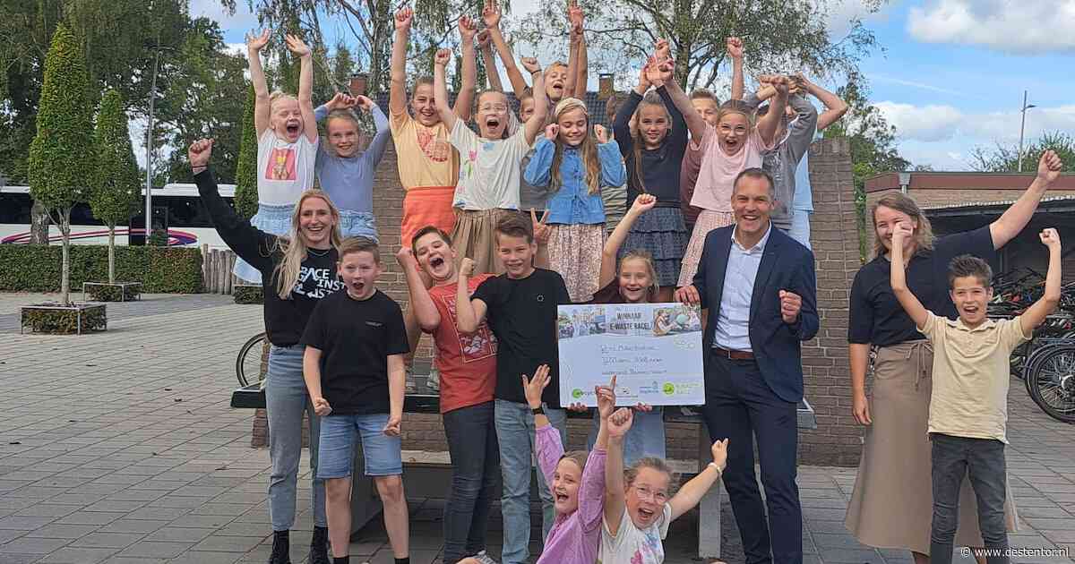 Prins Mauritsschool wint E-waste Race met ruim 32.000 ingezamelde spullen