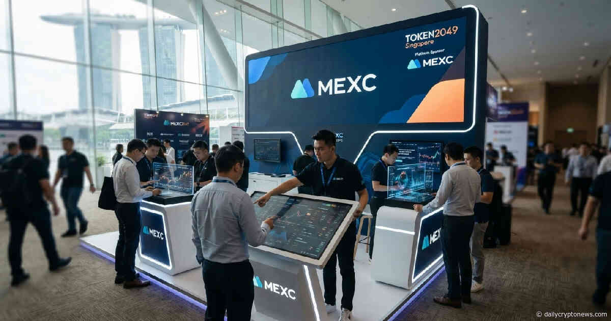 mexc elevates token2049 singapore sponsorship for ai trading 2026