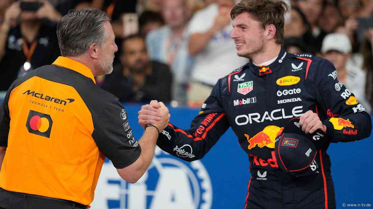 "Hasse es, gegen ihn zu fahren": McLaren schmiert Verstappen weiter Honig um den Mund
