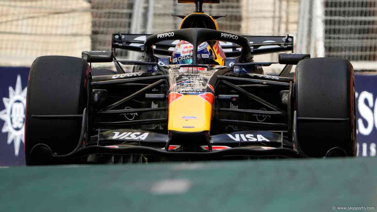 Verstappen usurps Russell in error-filled final practice