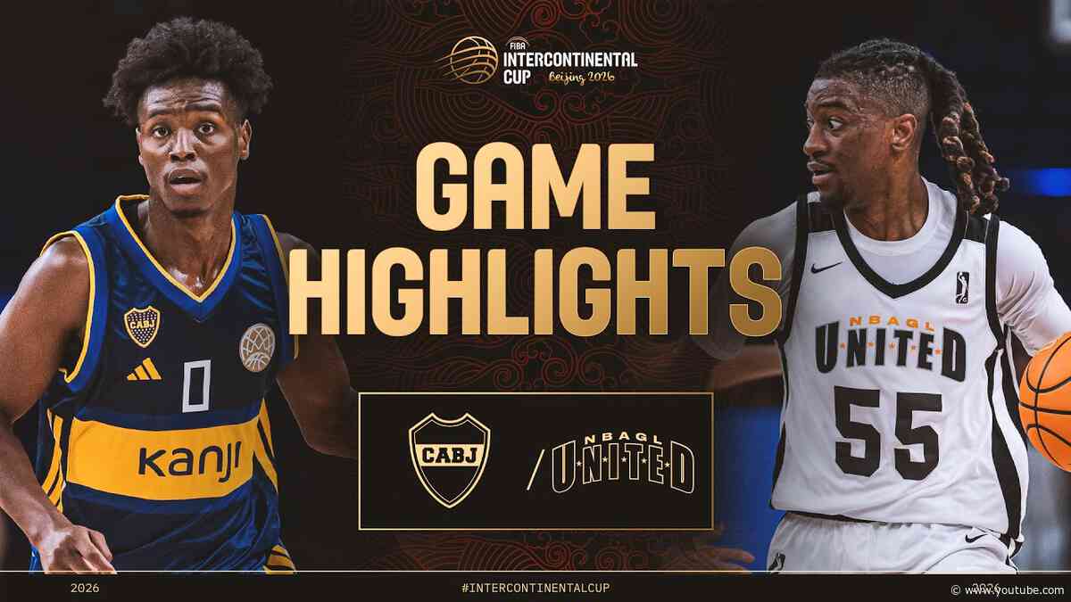 Club Atletico Boca Juniors 🇦🇷 vs NBA G League United 🇺🇸 | Highlights | FIBA ICC Beijing 2026