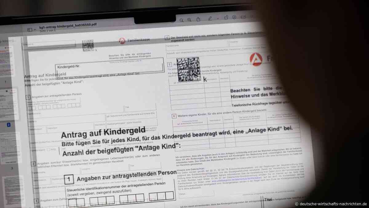 Bürokratieabbau für Familien: Kindergeld soll künftig automatisch fließen
