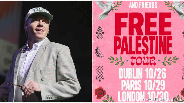 “Come sapete, il mio programma si è liberato un po’, così lancio il tour Free Palestina”: così Macklemore dopo la “cacciata” dal tour di Ed Sheeran