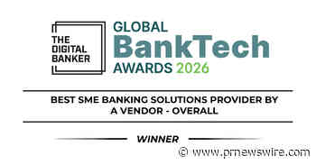 QuickFi® Named Best SME Banking Solutions Provider at the 2026 Global BankTech Awards
