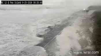 LIVE: Nor'easter hits Hwy 12, including site of $42 million coastline restoration project