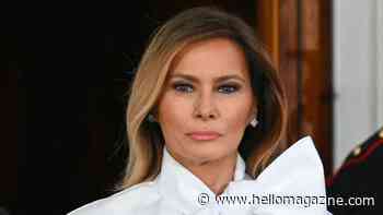 Melania Trump's larger than life bow steals the show during bold fashion moment