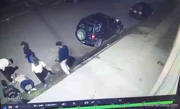 Empujón y patadas en la cabeza: una cámara grabó el crimen en Buratovich