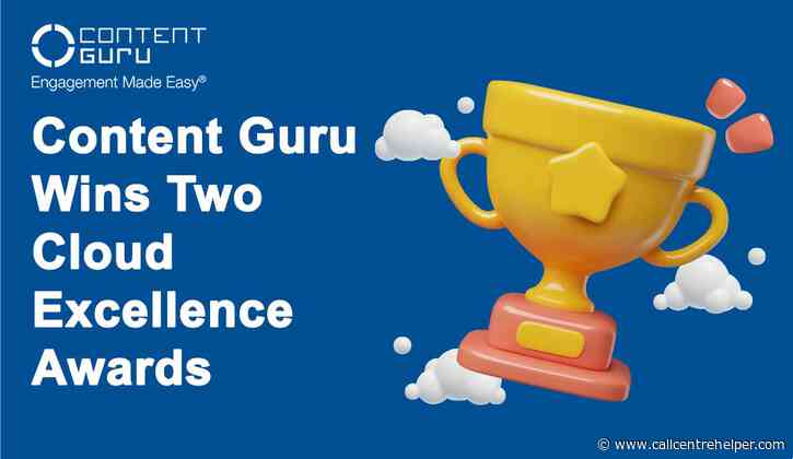 Content Guru Wins Two Cloud Excellence Awards