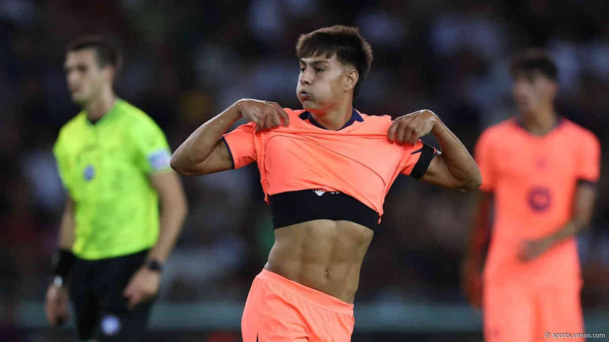 Barcelona youngster working hard in training to convince Flick to hand official debut